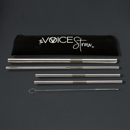 Voice Straw and Pouch